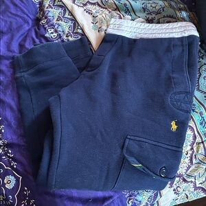 Ralph Lauren Blue Cargo Sweatpants Awesome condition and great price!